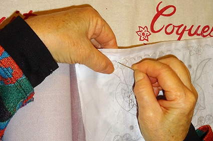 Atelier de broderie