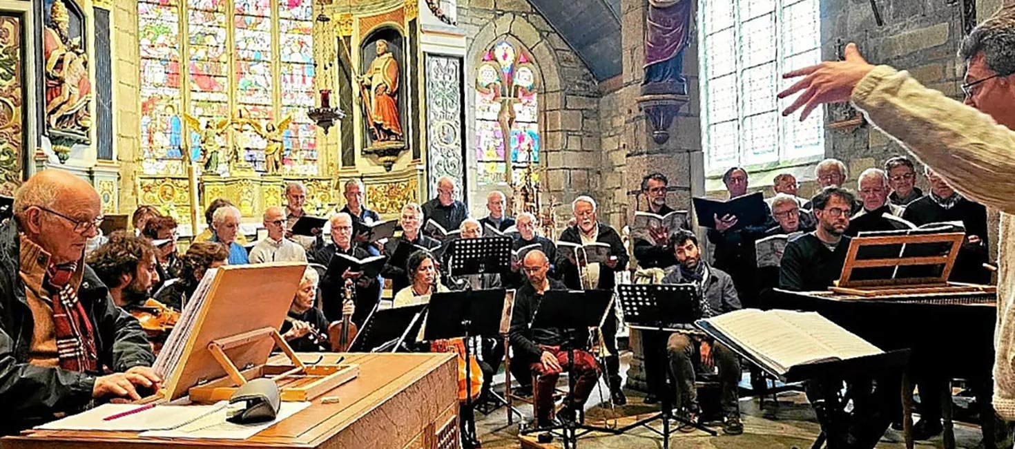 Chœur, solistes et orchestre baroque