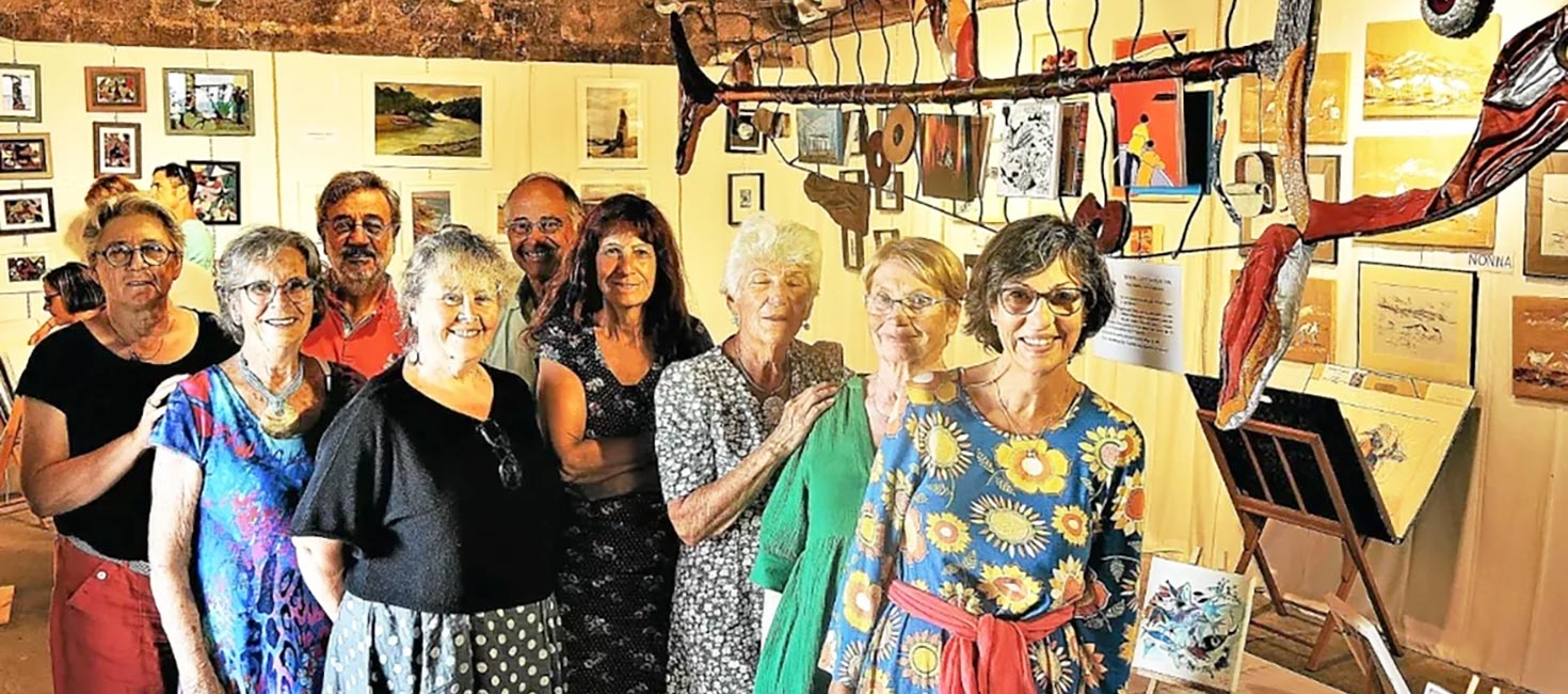 Harmonie colorée : exposition d’artistes