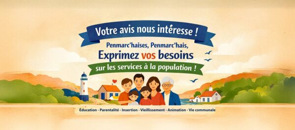 La Ville de Penmarc’h lance un grand sondage auprès des habitants