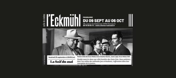Cinéma : la programmation du 09 septembre au 06 octobre 2026