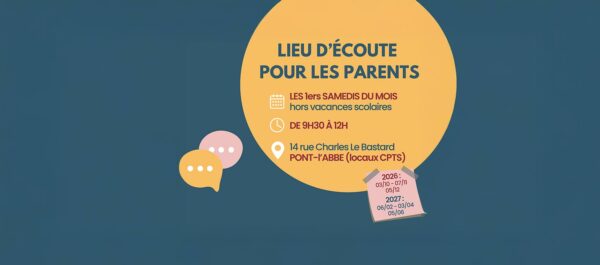 Un lieu d&rsquo;écoute pour les parents bigoudens à Pont-l&rsquo;Abbé